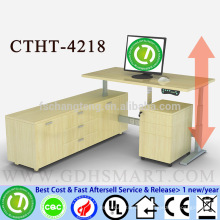 CTHT-4218 ENEL Aluminum frame electric height adjustable table corner desk height adjustable laptop desk frame